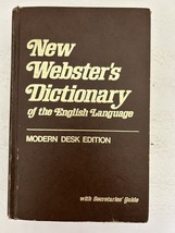 New Webster&#39;s Dictionary of the English Language Modern Desk Edition wit... - £19.78 GBP