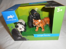 New Blip Toys Animal Planet Jungle Family #40388 Panda Gorilla Tiger Figures - £9.02 GBP