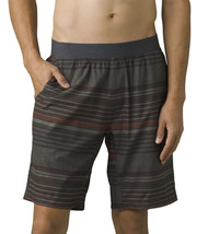 New Mens Prana Shorts M Mojo Short II NWT Performance Casual Water UPF Stripes - $98.01