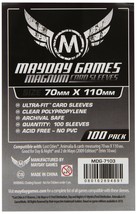Mayday Games Inc Sleeves: Magnum Silver Sleeves 70mm x 110mm (Lost Citie... - $8.69