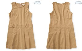 P.S. Kids from Aeropostale Cotton School Uniform Girl&#39;s Pleated Jumper Dress - £19.88 GBP