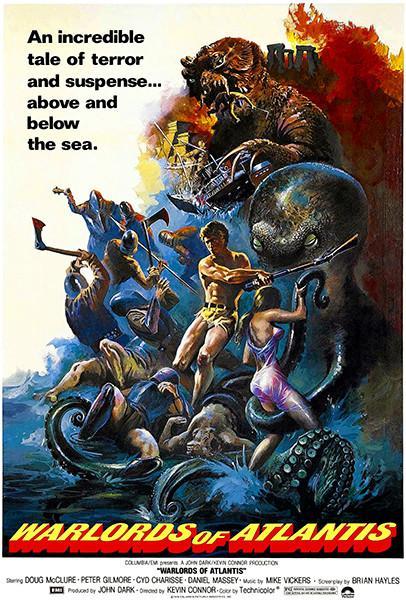 Warlords Of Atlantis - 1978 - Movie Poster - $32.99