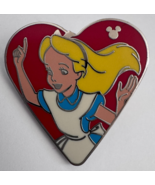 Disney Alice in Wonderland Heart Shape 2013 Pin - $209.91 MXN