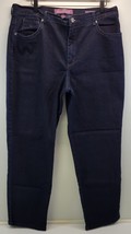 L24) Gloria Vanderbilt Amanda Woman Blue Jeans Pants Size 18 Short - $14.84