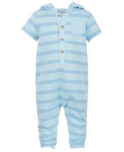 First Impressions Stripe Hooded Jumpsuit - £9.07 GBP