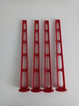 Ideal Careful! The Toppling Tower Game Piece Part 4 Red Support Pillar - $4.84