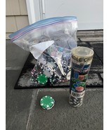 Professional Weight 11.5G Poker Chips Lot Used - $29.69