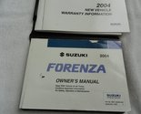 2004 Suzuki Forenza Owners Manual [Paperback] Suzuki - £35.27 GBP
