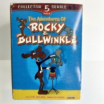 The Adventures of Rocky and Bullwinkle 5 VHS Set Collector Series - £39.56 GBP