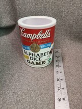 Campbell&#39;s Soup Crossword Alphabet Dice Family Game Complete with 36 Dice - £4.75 GBP