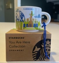 Starbucks You Are Here series Mini Mug Ornament 2 FL OZ / 59 ml  2023 Ca... - £31.76 GBP