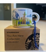 Starbucks You Are Here series Mini Mug Ornament 2 FL OZ / 59 ml  2023 Ca... - £31.08 GBP