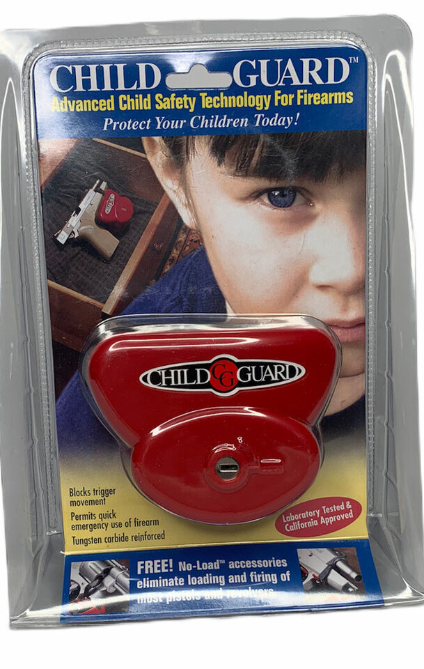 NEW Child Guard CS-100 Adjustable Firearm Safety Lock Pistols Rifles Sho... - $9.89