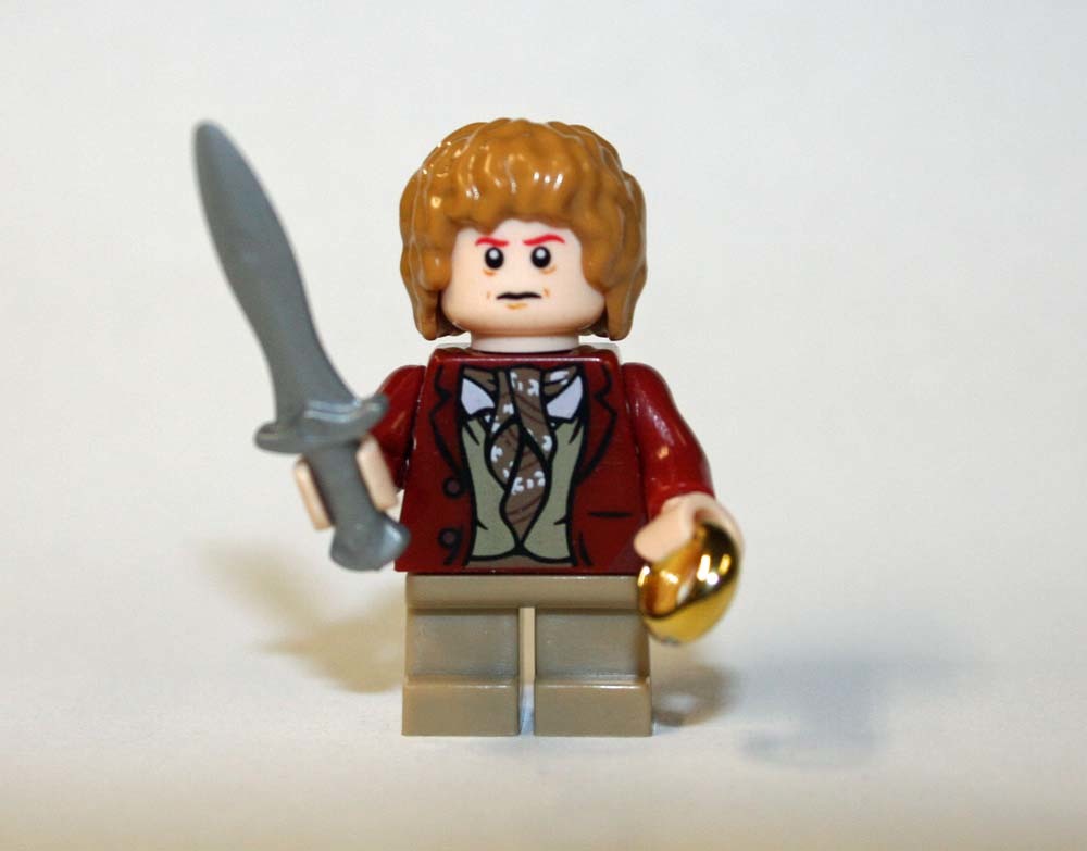 Bilbo Baggins Hobbit Lotr Lord Of The Rings V2 Custom Minifigures - $8.45
