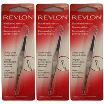 Pack of (3) New Revlon Stainless Steel Blackhead and Whitehead Remover - £9.12 GBP