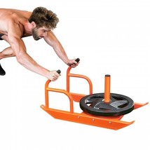 Weight Training Pull Sled, Fitness Strength Speed Training Sled with Handle,... - £73.07 GBP