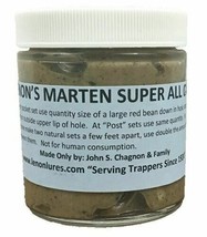 Lenon&#39;s Marten Super All Call Lure 16 oz Pint Jar Long Liner Trapper&#39;s S... - £63.01 GBP