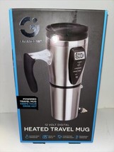 Smart Gear 12V Digital Heated Stainless Steel Travel Mug With Car Charger - £15.86 GBP