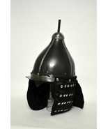 Medieval Steel Korean Helmet Mongol Helmet Museum Etched Mongolian For g... - £155.78 GBP