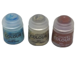 Citadel Colour Paint DRY Verminlord Hide Tyrant Skull Skink Blue Lot 3 M... - $21.73