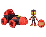 Marvel Spidey and His Amazing Friends Web-Spinners Miles with Drill Spin... - $52.24