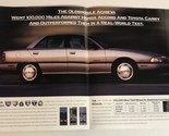 1992 Oldsmobile Achieva vintage Print Ad Advertisement pa20 - $12.86