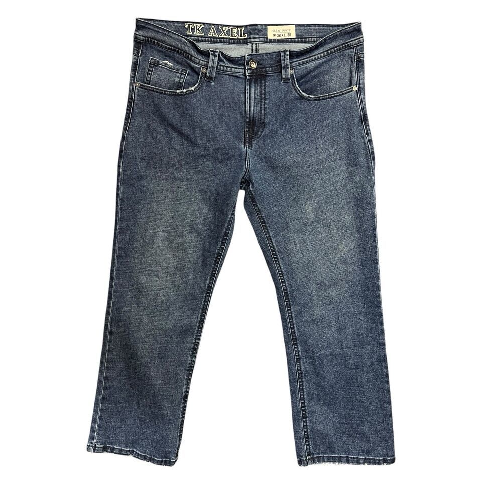 TK AXEL Jeans Obscure Blue Denim Slim Boot and 30 similar items TK AXEL Jeans Obscure Blue Denim Slim Boot and 30 similar items