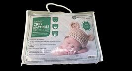 Margaux & May Bamboo Crib Mattress Protector Waterproof 52x28 Barely Used image 2