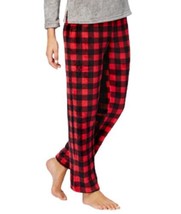 allbrand365 designer Womens Plush Fleece Pajama Pants,1-Piece Size 3XL Color Red - £34.80 GBP