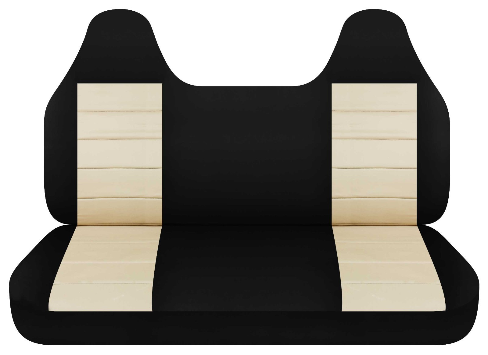 Front bench seat covers fits 1999 to 2010 Ford F450 Super Duty truck two tone Item image 12