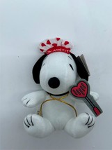 Valentine Cook Snoopy Plush - 8&quot; - £7.70 GBP