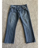 Beverly Hills Polo Club Straight Leg Men&#39;s size 38x30 Dark Wash blue Den... - €10,55 EUR