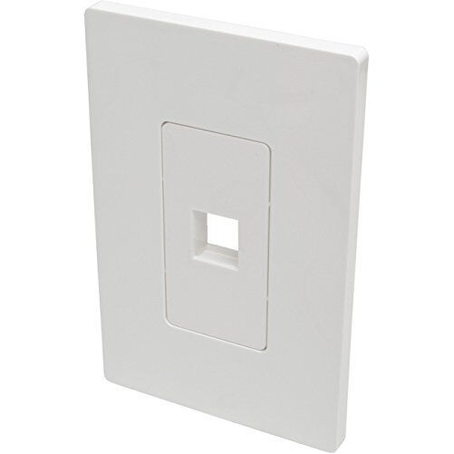 Eaton N080-101 EATON TRIPP LITE SERIES 1-PORT KEYSTONE SINGLE-GANG FACEP... - $26.25