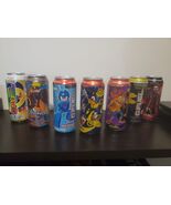 Collectible Can GFuel Sonic, Mega Man,Tetris, Pac Man, Naruto, Crash, Pe... - $29.65