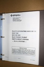 Honeywell Sperry EDZ-601/801 EFIS Flight Instrument system Pilot's book Manual - $150.00