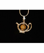 More Teapot Necklaces in various colors - $15.00