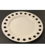 $20 Isaac Mizrahi Target White Black Dots Retired Vintage Ceramic Chop P... - $13.65