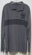 NBA NWT &#39;47 Brand Long Sleeve Polo Shirt New York Knicks Adult Misprint ... - $20.00