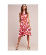 Anthropologie Maeve Sz M Sleeveless Floral Midi Cleary Dress, Cottagecor... - $61.12 CAD
