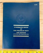 Numismatic Issues of The Franklin Mint 3rd Edition 1969 Softcover - £16.35 GBP