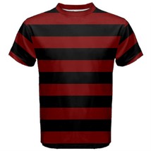 Get stylish Freddy Krueger Striped Black and Red Tee - limited Edition! - £20.03 GBP