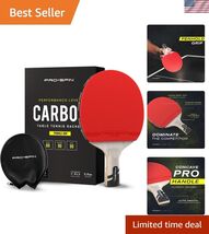 Ping Pong Paddles - Pro Level Table Tennis Rackets with Carbon Fiber | P... - $56.34