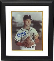 Bobby Shantz signed Philadelphia A&#39;s 8x10 Photo Custom Framed 1952 AL MVP - £58.88 GBP