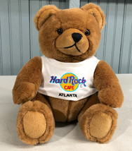 Hard Rock Cafe Atlanta Georgia 2000 Plush 10" Teddy Bear - $17.34