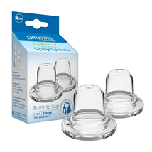 Dr. Brown’S Milestones Options+ Sippy Spouts, 2-Pack Narrow, Soft 100%  6M+ - $11.64