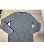 Banana Republic Large Supima Cotton Classic Crew Neck Sweater, Gray Exce... - $18.00