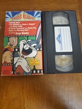 Kids Klassics Bugs Bunny Falling Hare 4 cartoon VHS Looney Tunes Warner ... - $6.95