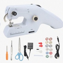 StitchMaster Pro: Electric Handheld Sewing Machine with 24-Piece Beginner Kit - £111.51 GBP