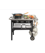 Cuisinart Outdoor Wok Station Stainless Steel / Black Liquid Propane Gas... - $239.00