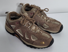 The North Face Gore-Tex Low Top Brown Athletic Hiking Trail Beige Shoes ... - $29.99